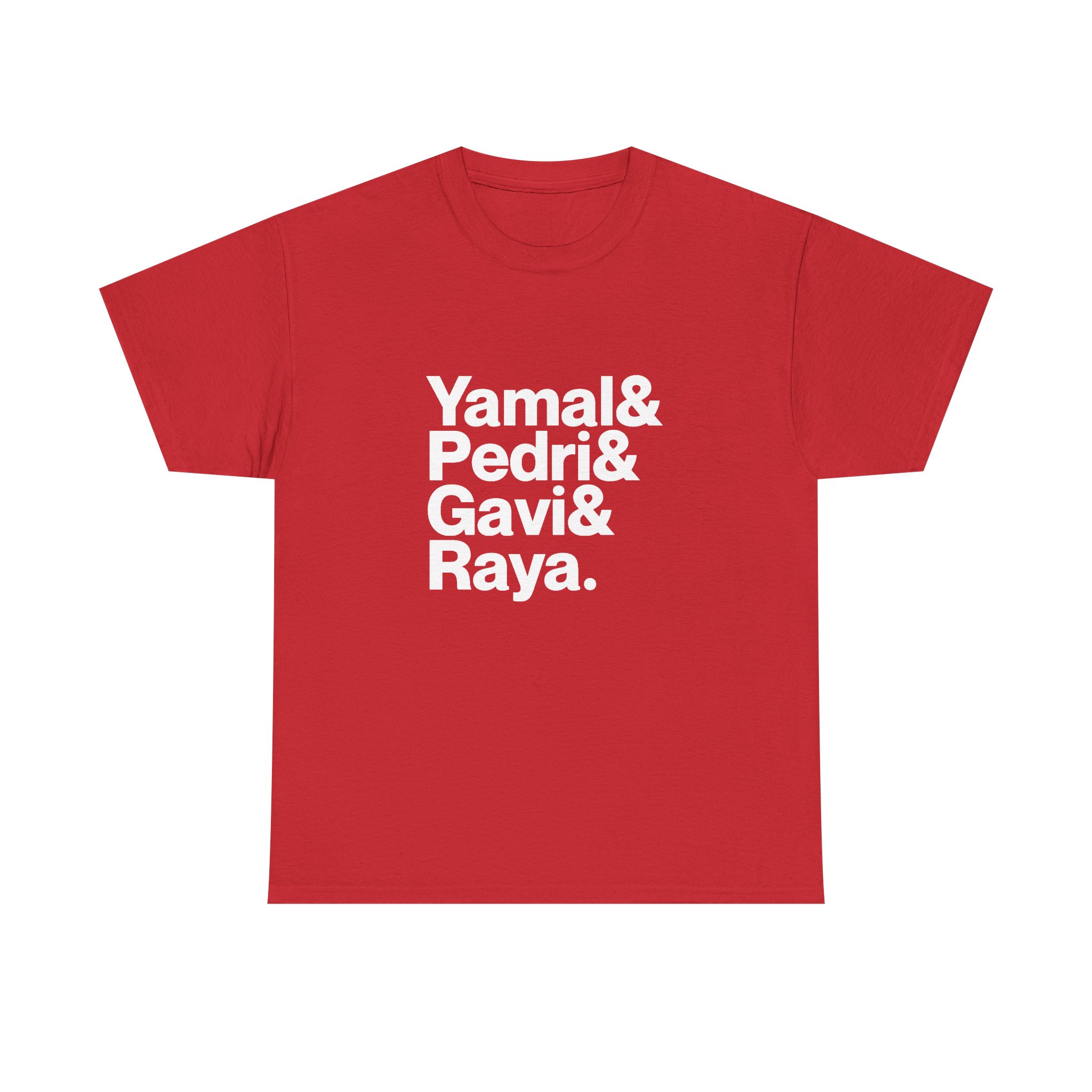Spain World Cup 2026 Shirt - Pedri, Yamal, Gavi, Raya