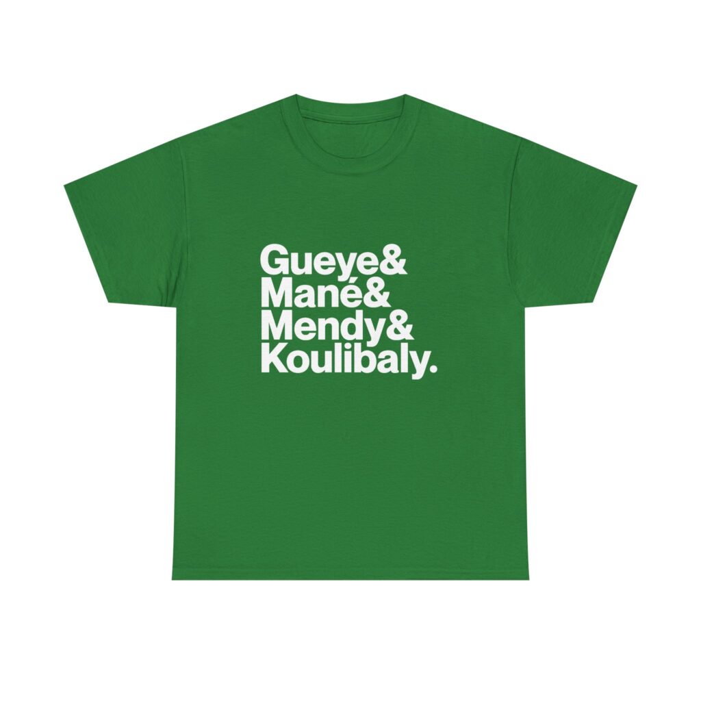 Senegal World Cup 2026 Shirt - Mane, Koulibaly, Mendy, Gueye