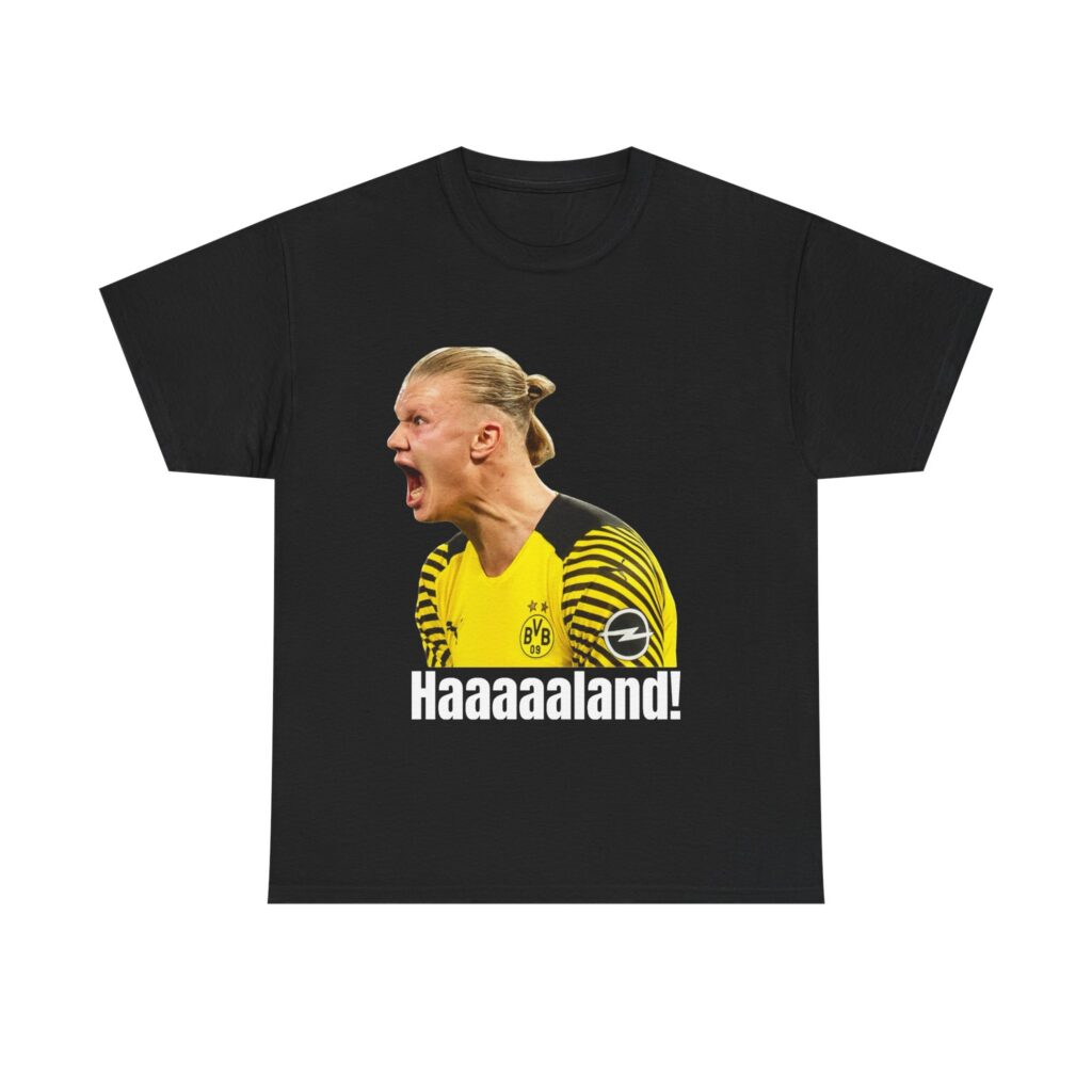 Erling Haaland Fan Tee Norway World Cup Dortmund