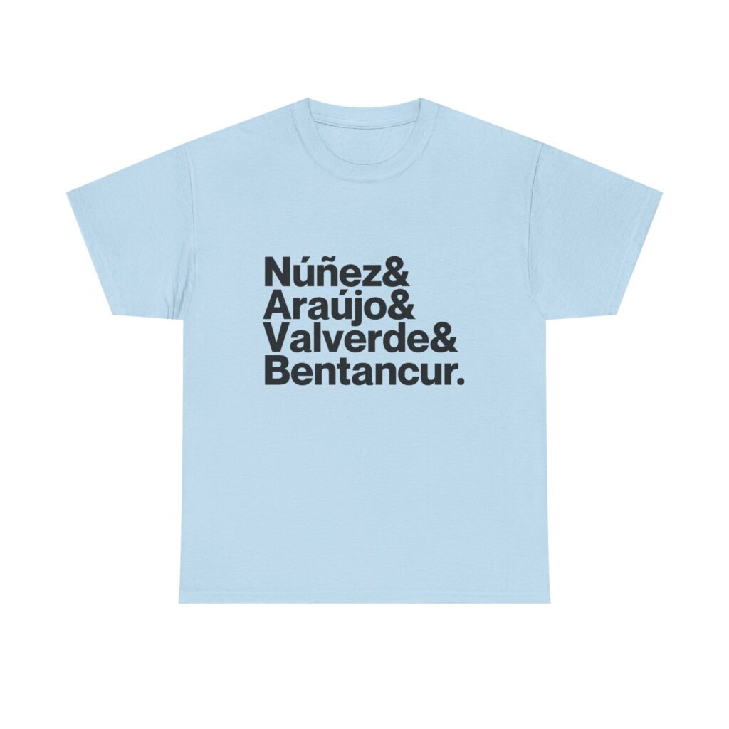 Uruguay World Cup 2026 Shirt - Valverde, Nunez, Araujo, Bentancur