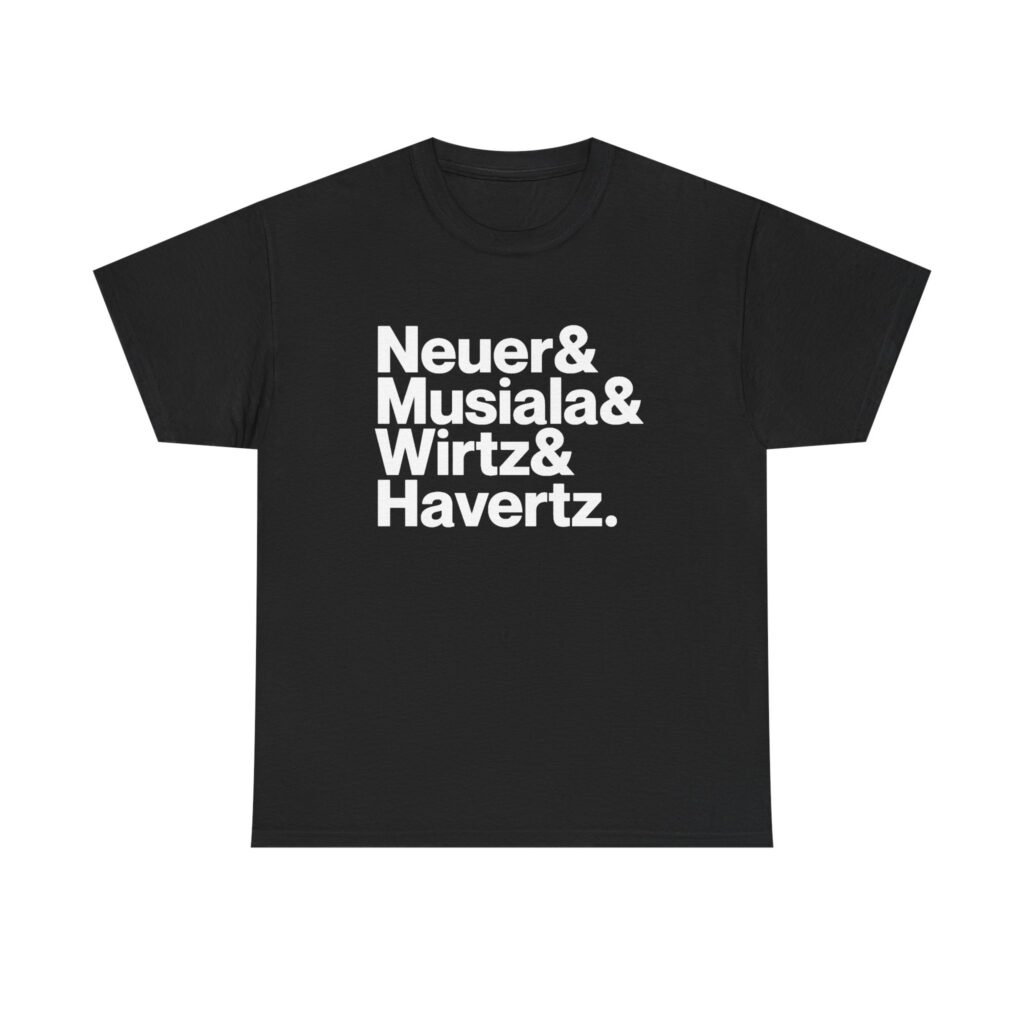 Germany World Cup 2026 Shirt - Neuer, Musiala, Wirtz & Havertz
