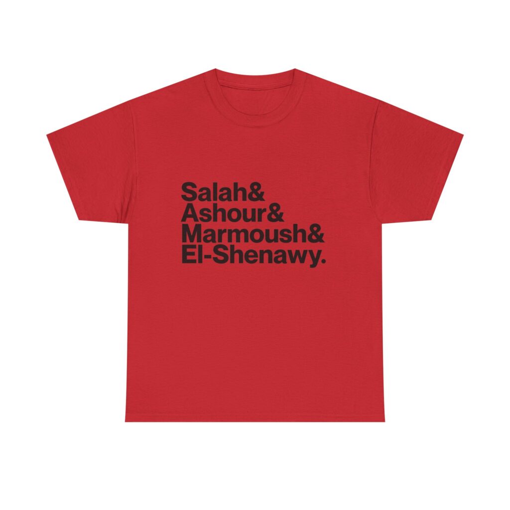 Egypt World Cup 2026 Shirt - Salah, Marmoush, El-Shenawy, Ashour
