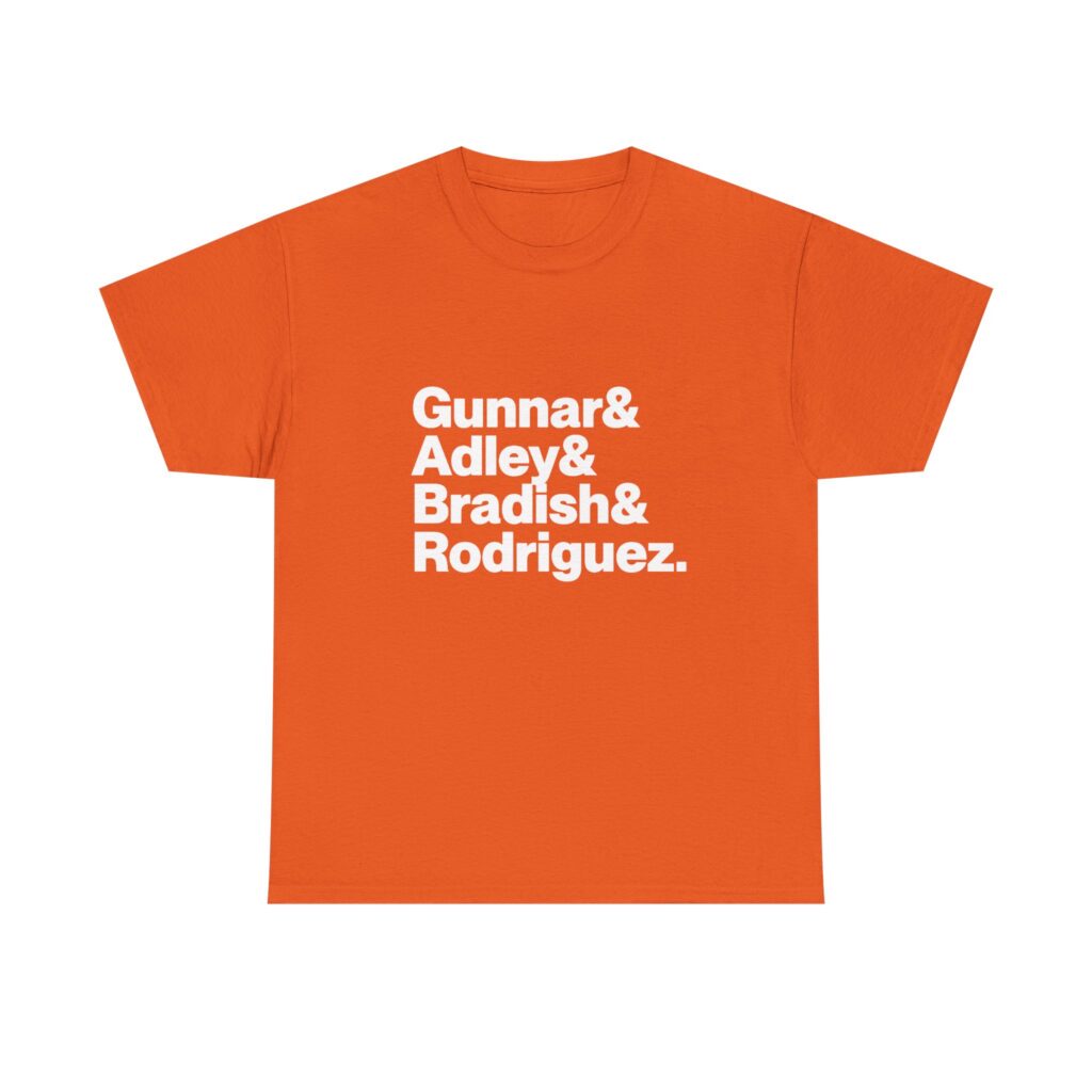 Baltimore Orioles Shirt - Henderson, Rutschman, Kremer, Mullins | MLB Baseball Tee 2026