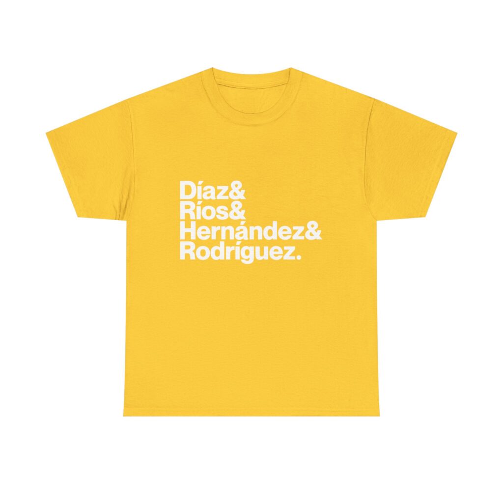 Colombia World Cup 2026 Shirt - Rodríguez, Díaz, Ríos, Hernandez