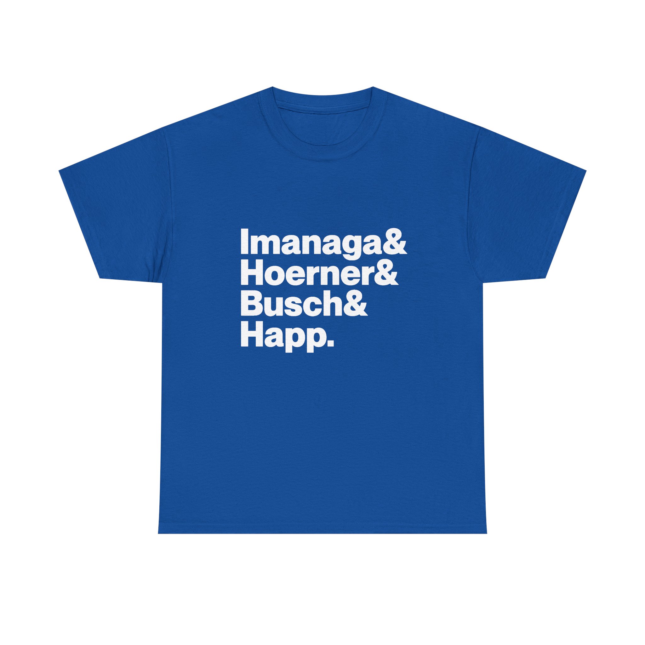 Chicago Cubs Shirt - Imanaga, Hoerner, Busch, Happ | MLB Baseball Tee 2026