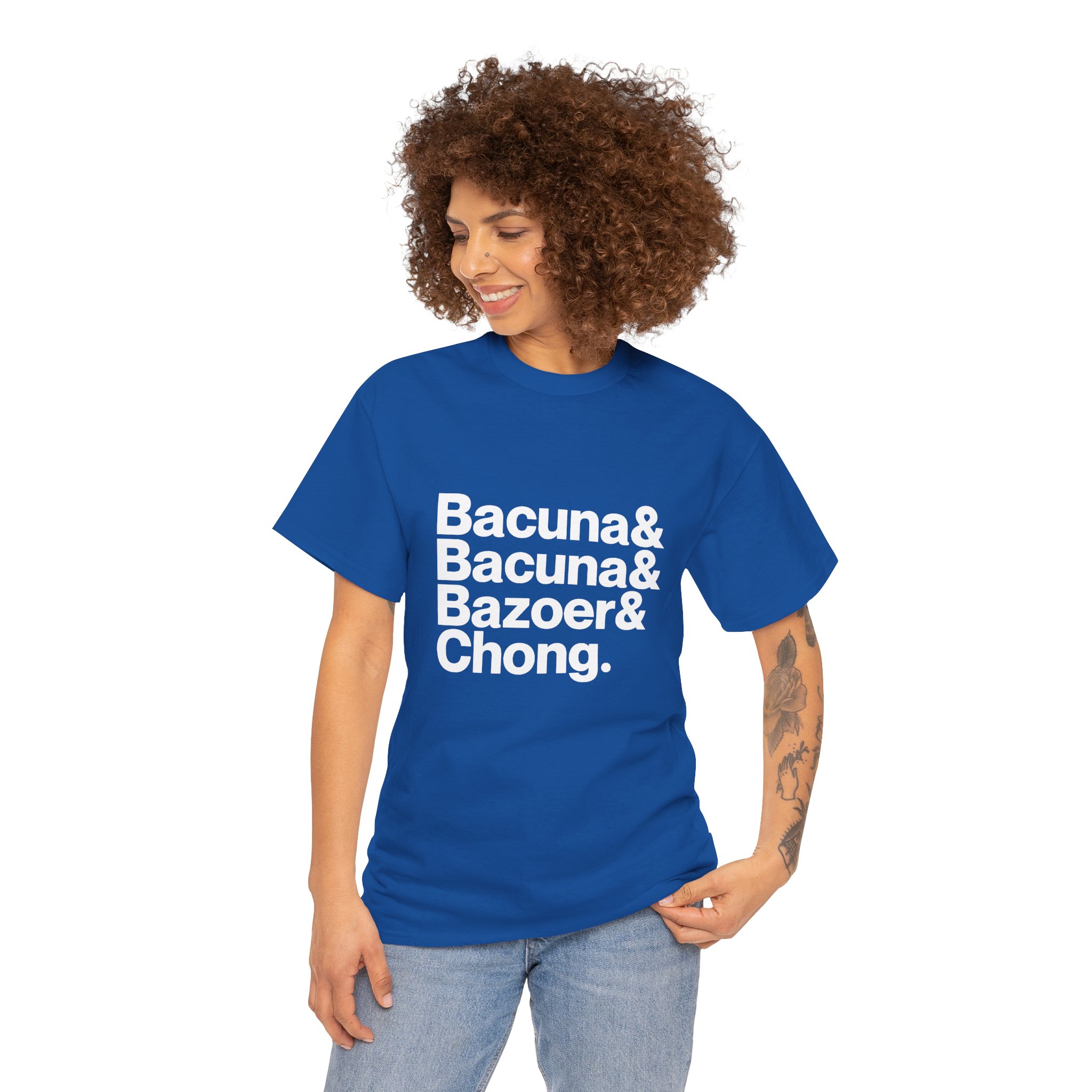 Curacao World Cup 2026 Shirt - Bacuna, Bacuna, Bazoer, Chong - Image 3