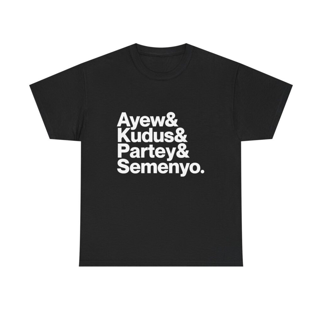 Ghana World Cup 2026 Shirt - Partey, Ayew, Kudus, Semenyo
