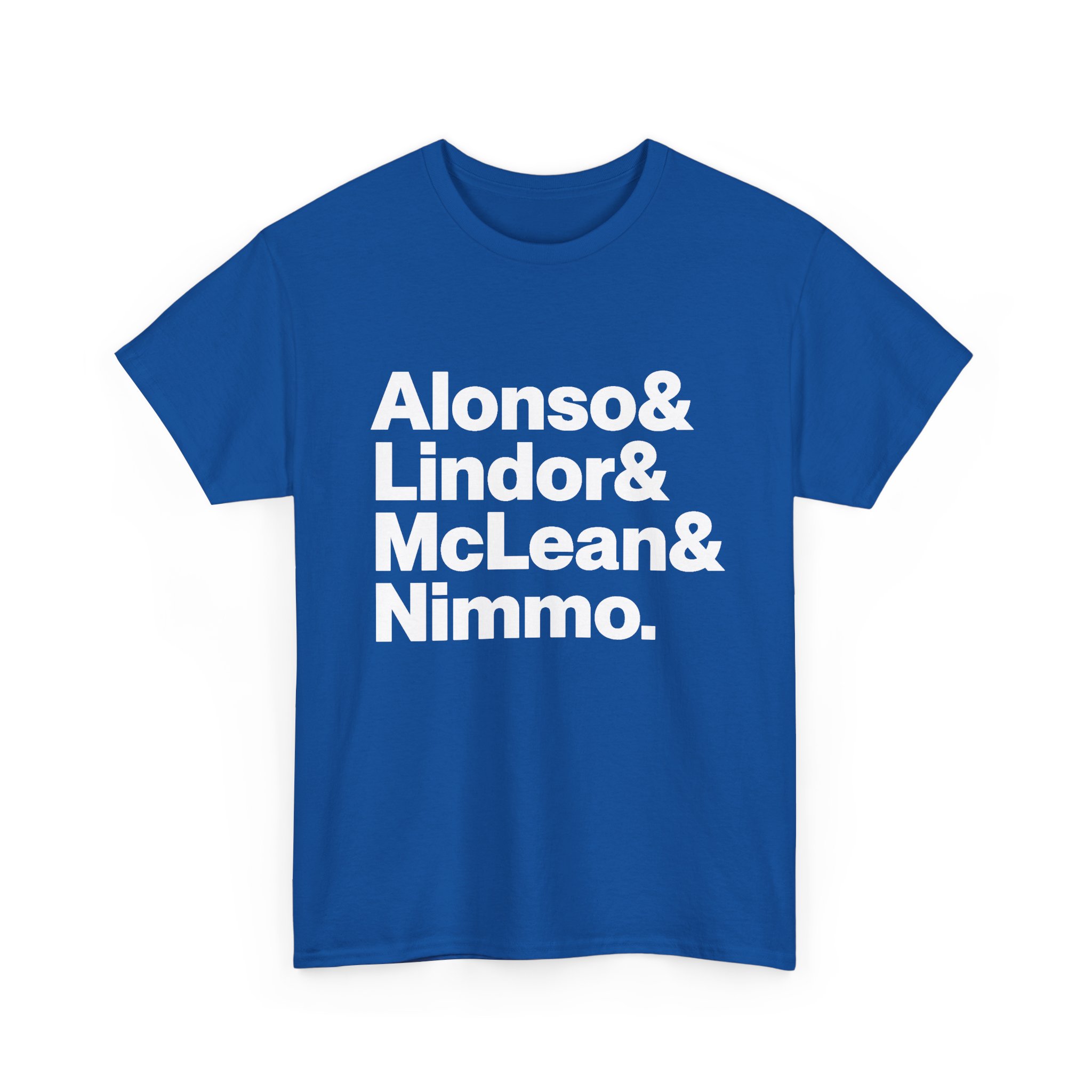New York Mets Shirt - Alonso, Lindor, McNeil, Nimmo | MLB Baseball Tee 2026 - Image 3