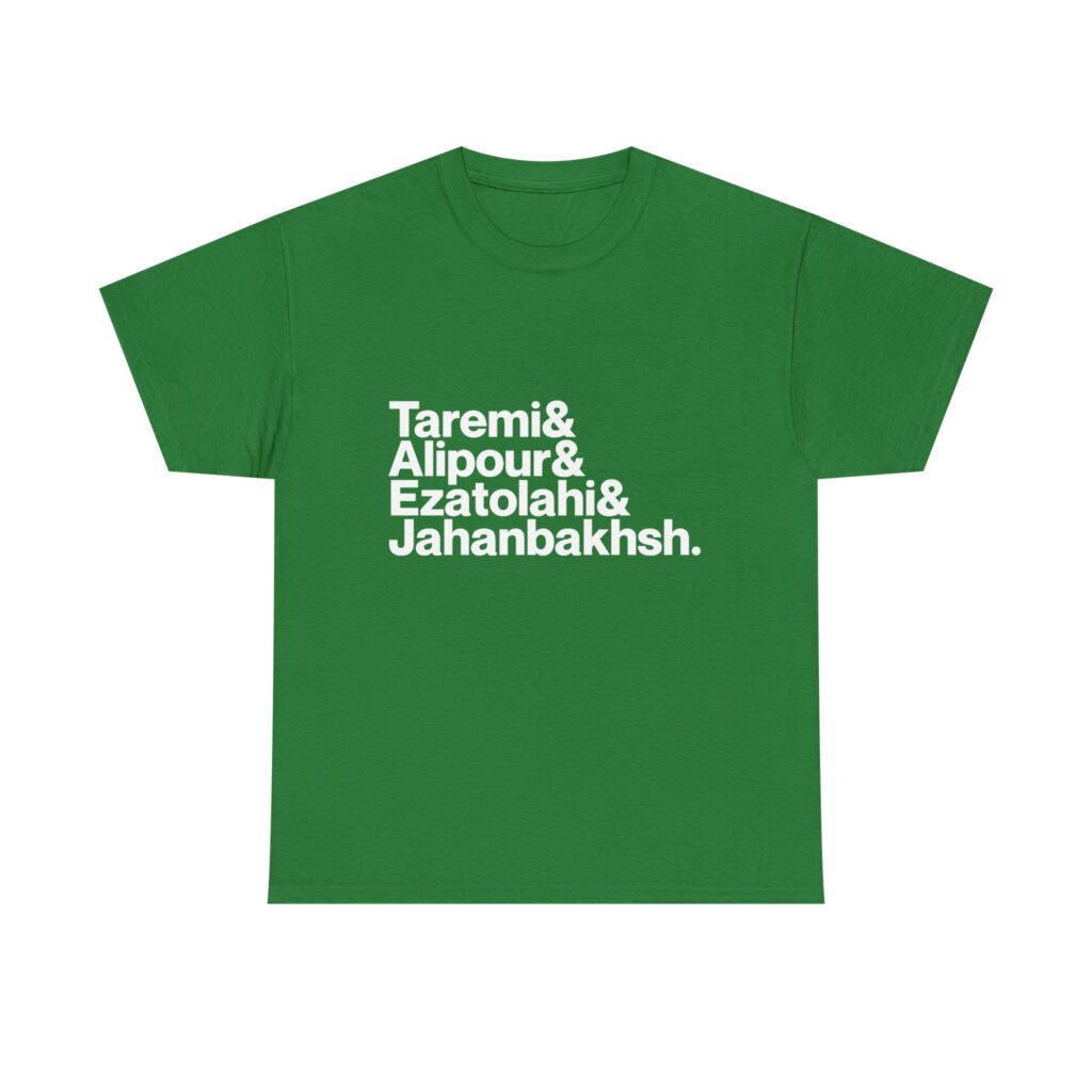 Iran World Cup 2026 Shirt - Taremi, Jahanbakhsh, Alipour, Ezatolahi