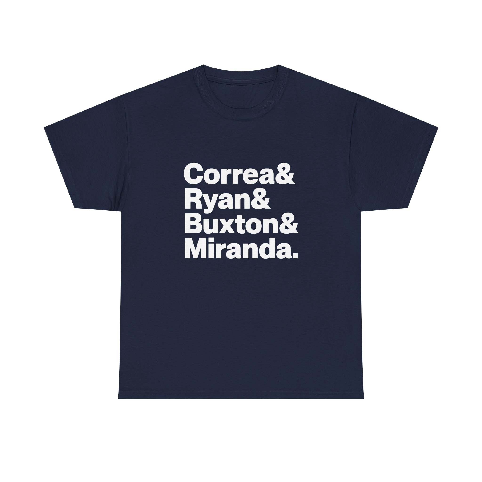 Minnesota Twins Shirt - Correa, Ryan, Buxton, Miranda | MLB Baseball Tee 2026