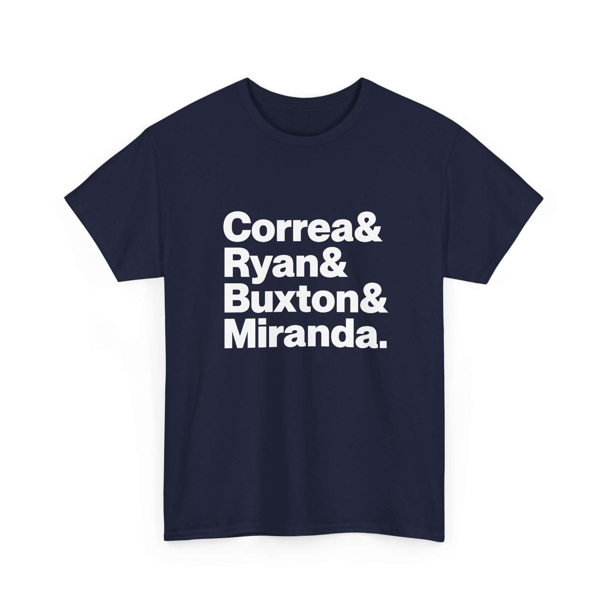 Minnesota Twins Shirt - Correa, Ryan, Buxton, Miranda | MLB Baseball Tee 2026 - Image 3