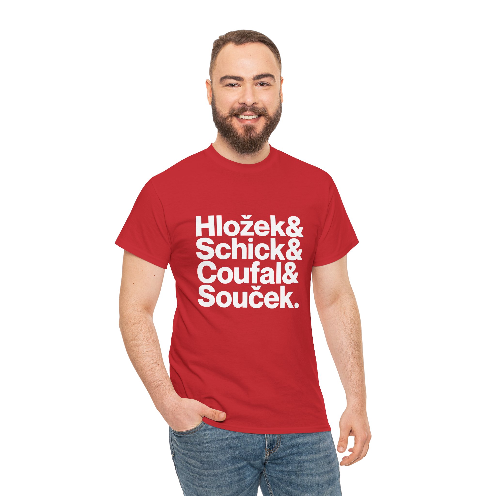 Czechia World Cup 2026 Shirt - Soucek, Schick, Coufal, Hlozek - Image 2