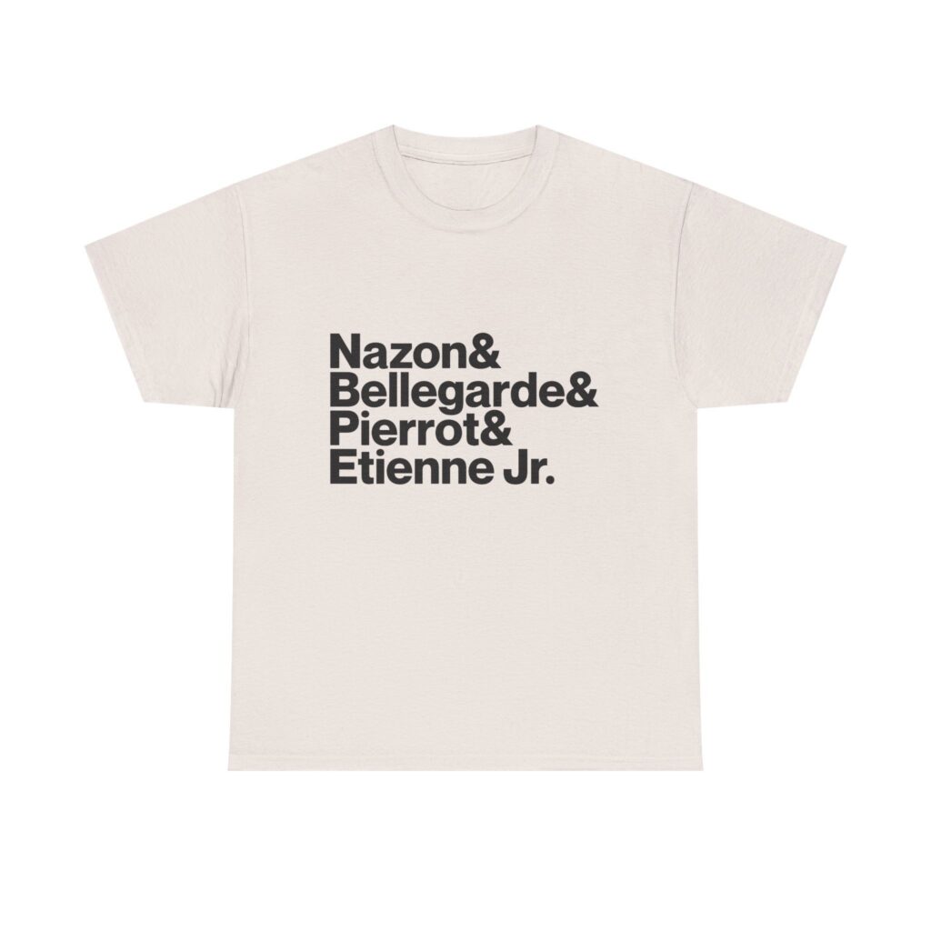 Haiti World Cup 2026 Shirt - Nazon, Etienne, Pierrot, Bellegarde