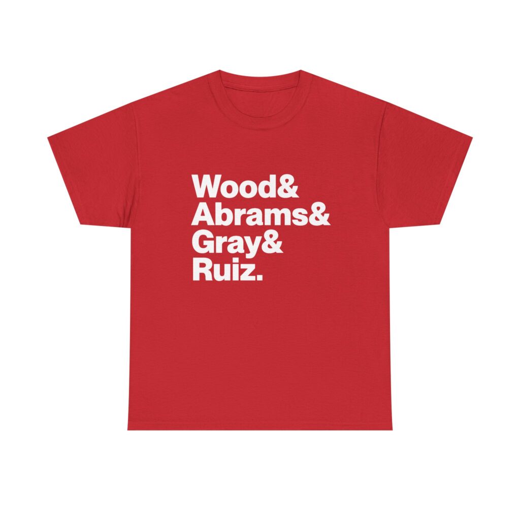 Washington Nationals Shirt - Gore, Abrams, Corbin, Ruiz | MLB Baseball Tee 2026