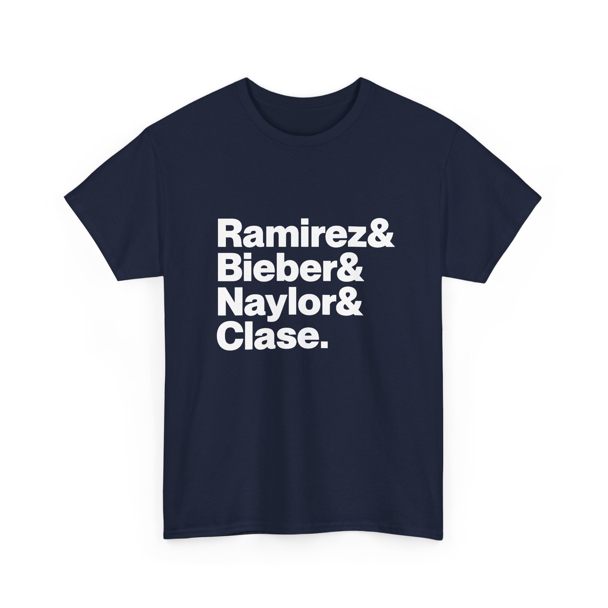 Cleveland Guardians Shirt - Ramirez, Bieber, Naylor, Clase | MLB Baseball Tee 2026 - Image 3