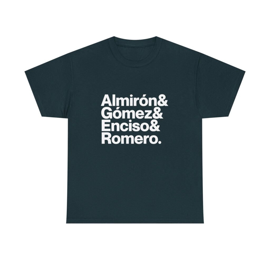 Paraguay World Cup 2026 Shirt - Almirón, Gómez, Romero, Enciso