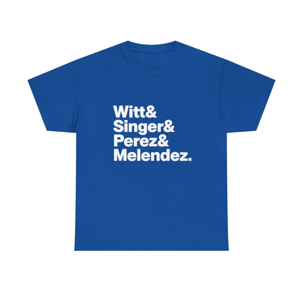 Kansas City Royals Shirt - Witt, Singer, Perez, Melendez | MLB Baseball Tee 2026