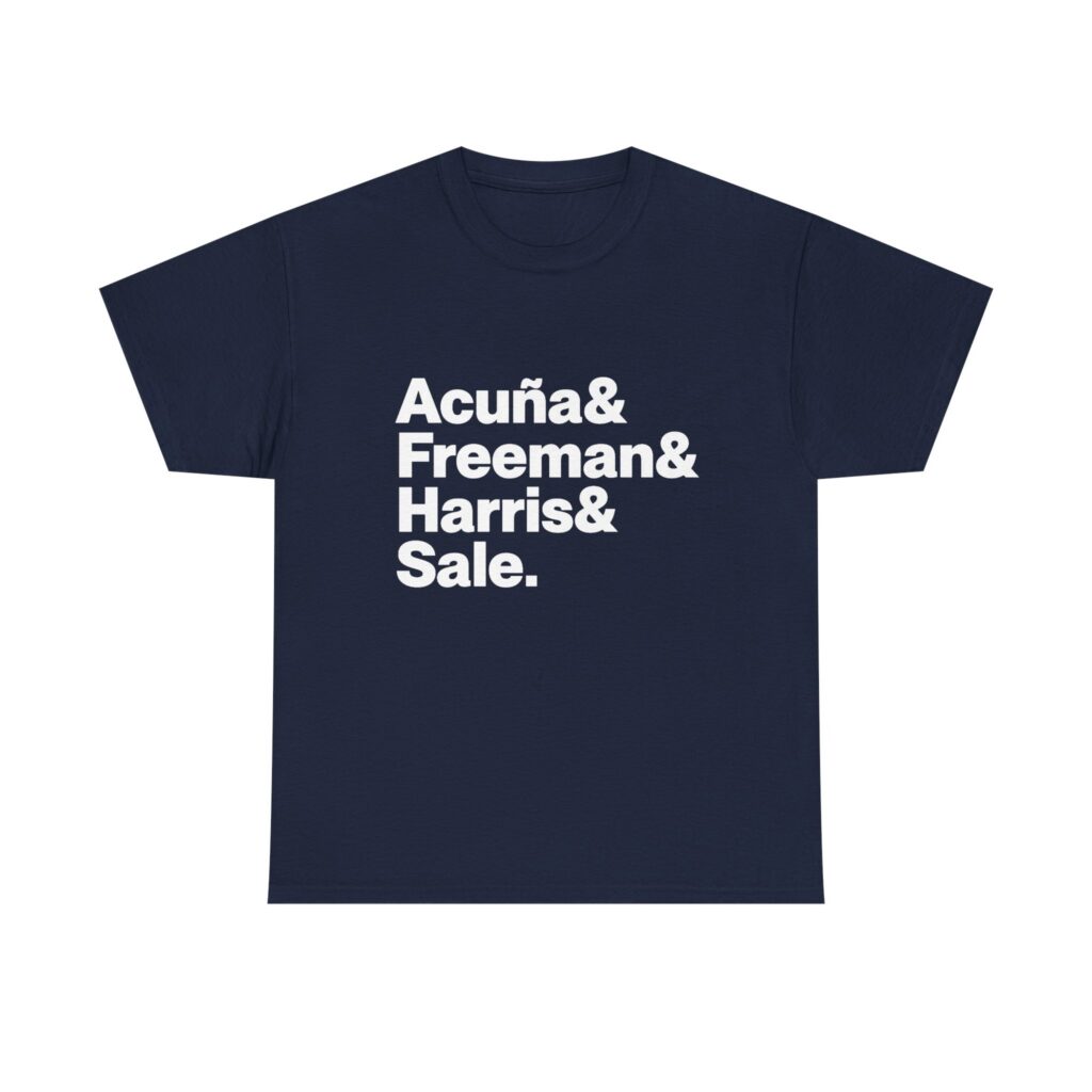 Atlanta Braves Shirt - Acuna, Riley, Olson, Strider | MLB Baseball Tee 2026