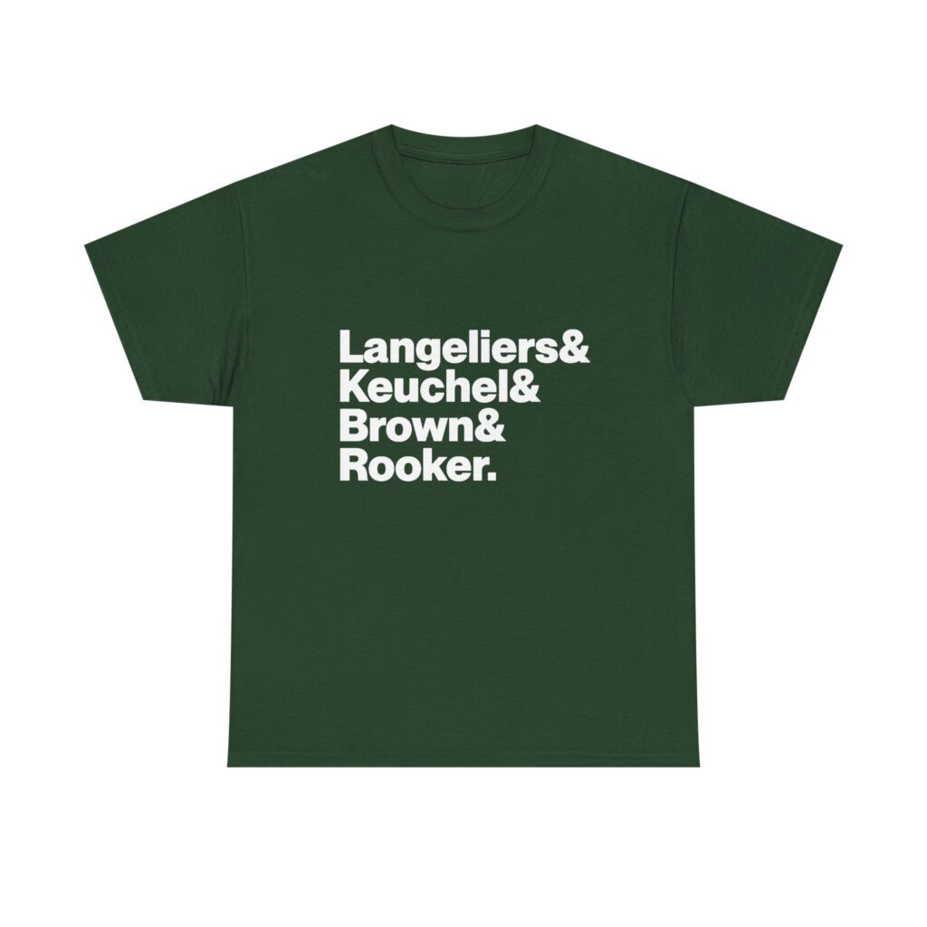 Oakland Athletics Shirt - Langeliers, Gelof, Bleday, Miller | MLB Baseball Tee 2026