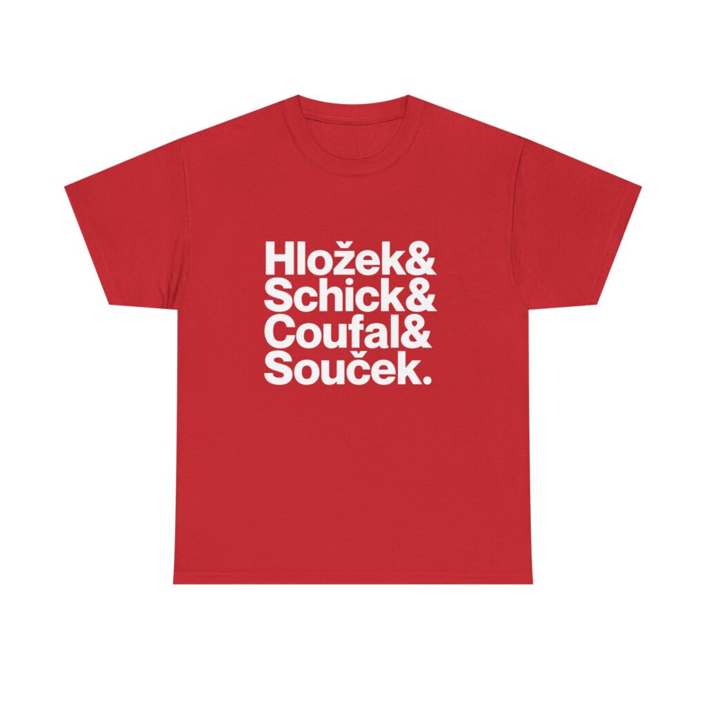Czechia World Cup 2026 Shirt - Soucek, Schick, Coufal, Hlozek