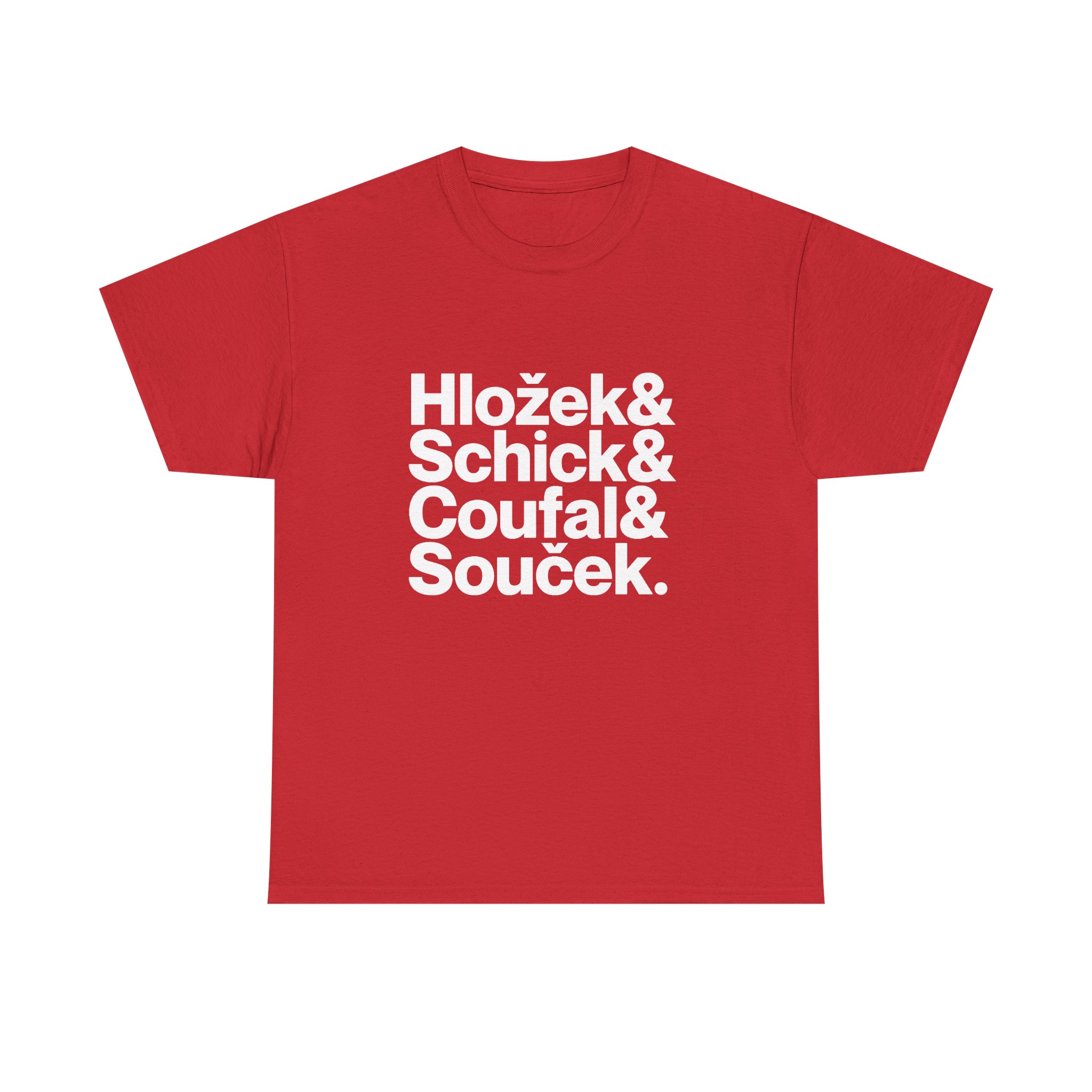 Czechia World Cup 2026 Shirt - Soucek, Schick, Coufal, Hlozek