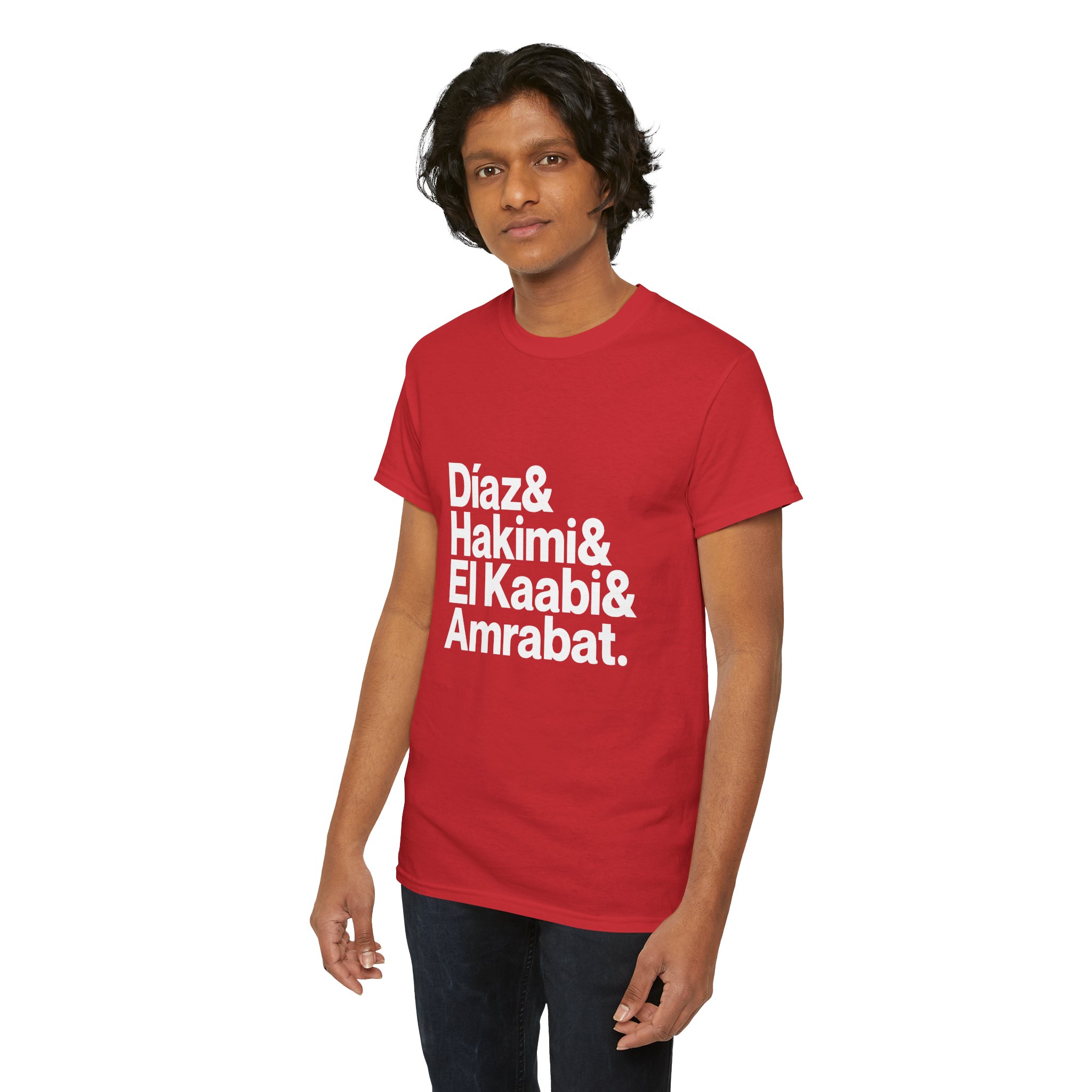 Morocco World Cup 2026 Shirt - Hakimi, Amrabat, El Kaabi, Díaz - Image 4
