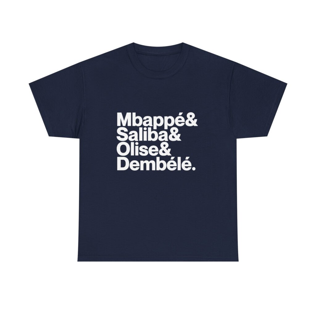 France World Cup 2026 Shirt - Mbappe, Saliba, Dembele, Olise